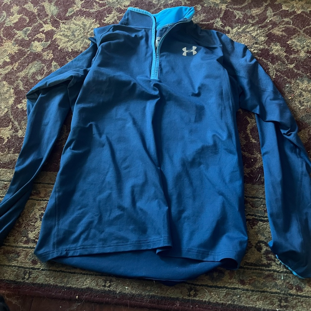 Under Armour Navy Blue Performance Pullover Size Medium